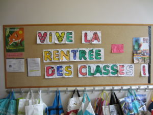 VIVE LA RENTREE DES CLASSES