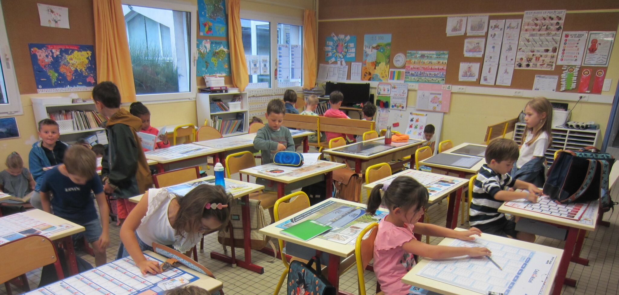Un journée dans la classe des CP/CE1. – Ecole Saint Louis – Thouaré sur ...